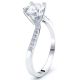 Charlottetown Pave Set Engagement Ring