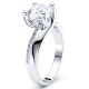 British Columbia Pave Set Engagement Ring