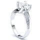British Columbia Pave Set Engagement Ring
