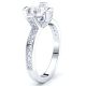 Manitoba Pave Set Engagement Ring