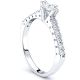 Quebec Pave Set Engagement Ring