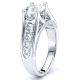 Edmonton Pave Set Engagement Ring