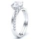 Halifax Pave Set Engagement Ring