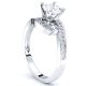 Illinois Pave Set Engagement Ring