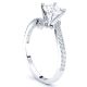 Oklahoma Pave Set Engagement Ring