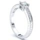 West Virgina Pave Set Engagement Ring