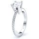 Vancouver Pave Set Engagement Ring