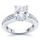 Irving Sidestone Engagement Ring