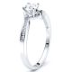 Montreal Sidestone Engagement Ring