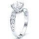 Darwin Sidestone Engagement Ring