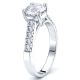 Sacramento Sidestone Engagement Ring