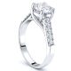 Sacramento Sidestone Engagement Ring