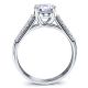 Sacramento Sidestone Engagement Ring