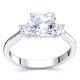 Pittsburgh Three Stone Engagement Ring