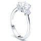 Pittsburgh Three Stone Engagement Ring