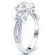 New Orleans Three Stone Engagement Ring