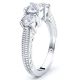 Kansas City Three Stone Engagement Ring