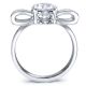 Astoria Fancy Bow Design Engagement Ring