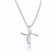 Josee Diamond Religious Cross Pendant