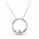 Trinidad Circle Diamond Pendant