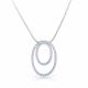 Angelica Diamond Circle Pendant