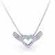 Visitacion Diamond Heart Pendant