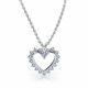Corinne Diamond Heart Pendant