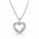 Amaline Diamond Heart Pendant