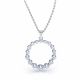 Annalisa Diamond Circle Pendant