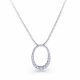 Deni Diamond Circle Pendant