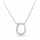 Fernande Diamond Circle Pendant