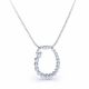 Dieudonnee Diamond Circle Journey Pendant