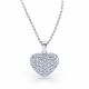 Reine Diamond Heart Pendant
