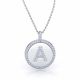 Suzanne Diamond Initial A Pendant