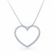 Aleta Diamond Heart Pendant