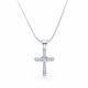 Emeline Diamond Religious Cross Pendant