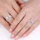 6mm Matching His and Hers Wedding Ring Set
