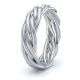 Elliot Hand Woven Mens Wedding Ring