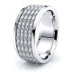 Holden Mens Hand Braided Wedding Band