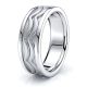 Otis Mens Hand Braided Wedding Band
