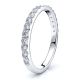 Lorraine Pave Set Women Anniversary Wedding Band