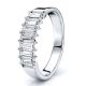 Grazia Prong Set Women Anniversary Wedding Band