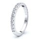 Genevieve Prong Set Women Anniversary Wedding Band