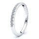Paola Pave Set Women Anniversary Wedding Band