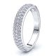 Nina Diamond Women Anniversary Wedding Ring
