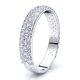 Estrella Pave Set Women Anniversary Wedding Band