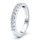 Caprice Pave Set Women Anniversary Wedding Band