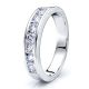 Adalina 7 Stone Channel Set  Women Anniversary Wedding Ring