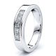 Genoveva Channel Set Women Anniversary Wedding Ring