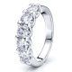 Gigi 5 Stone Women Anniversary Wedding Ring